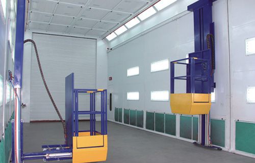 Elevadores para Cabines de Pintura, Elevadores Pneumáticos