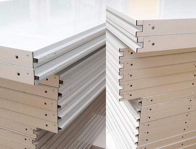 Painel de parede isolado com lã de rocha (formação em uma etapa de chapa de metal, banda de bordas de quatro lados)