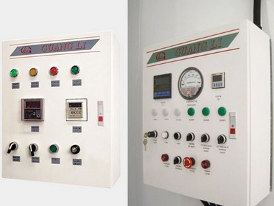 Painel de controle elétrico