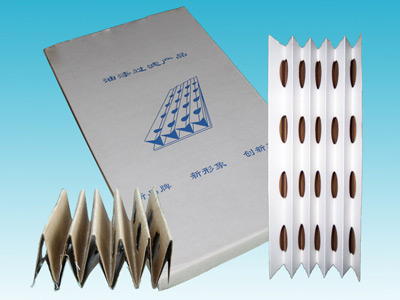 Papel filtro para cabines de pulverização