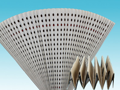 Papel filtro para cabines de pulverização