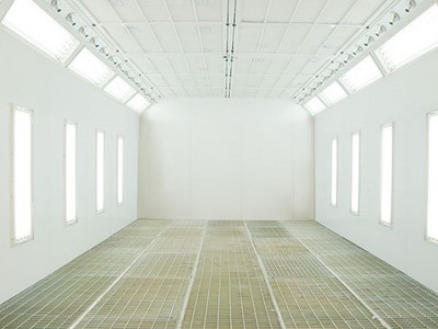 Instalação a um ângulo de 45 graus em ambos os lados da cabine