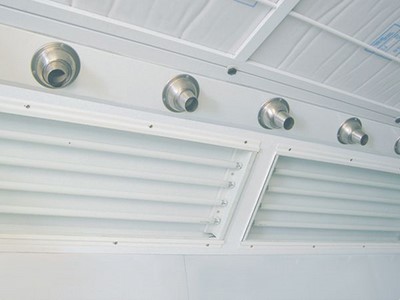 Bocais de ar em aço inoxidável