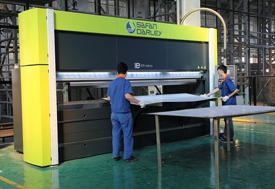 Travão de pressão CNC